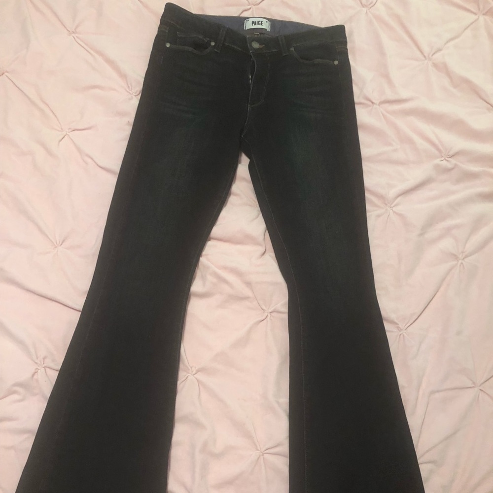 Paige denim-high rise bell canyon